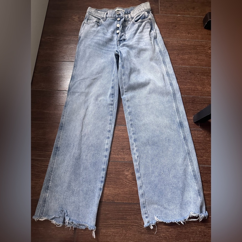 wide leg jeans